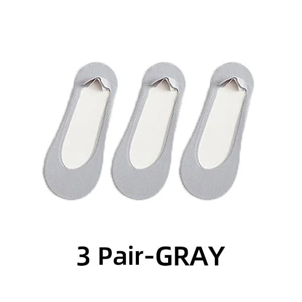 2022 Invisible Non-slip Ice Silk Socks