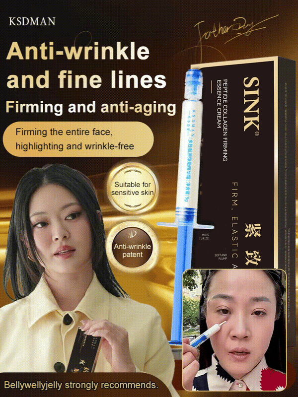 🔥Limited Time Offer🔥One touch to remove-wrinkles Micro-molecular collagen anti-wrinkle lotion