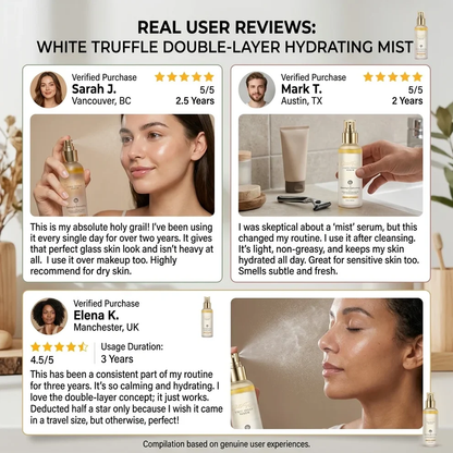 ✨ White Truffle Double-Layer Hydrating Mist