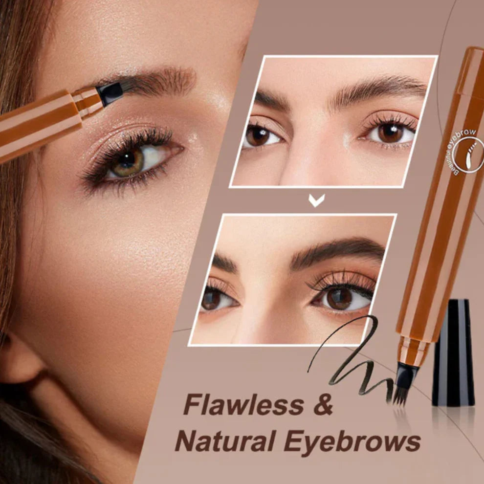 🔥Buy 1 Get 1 Free🔥Waterproof Four-tip Beard and Eyebrow Pen✨
