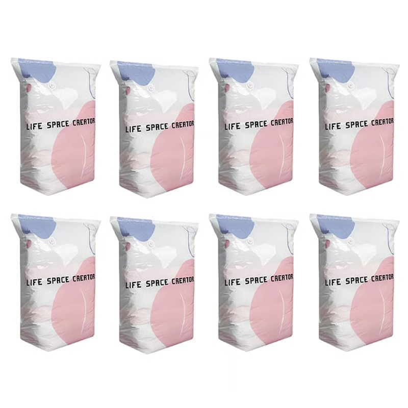 No-Pump Vacuum Storage Compression Bags