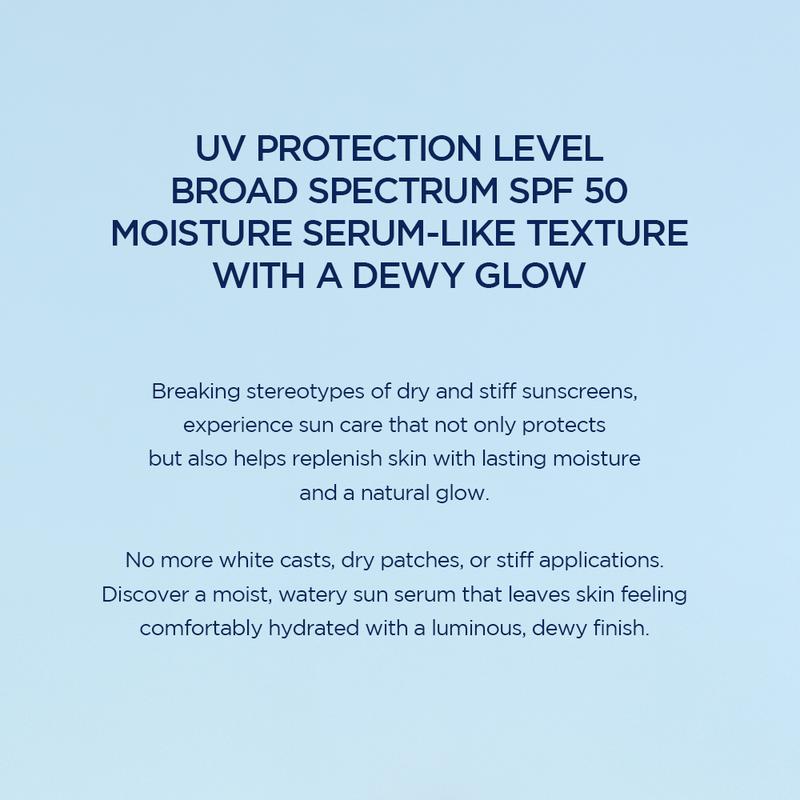 Water-Fit Sun Serum UV-Hydrating Daily SPF50 Sun Serum-Lightweight-UV Protection-Hydrating