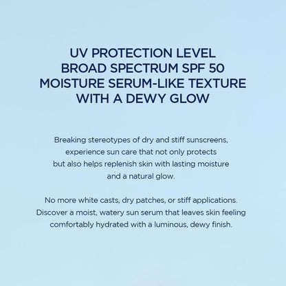 Water-Fit Sun Serum UV-Hydrating Daily SPF50 Sun Serum-Lightweight-UV Protection-Hydrating
