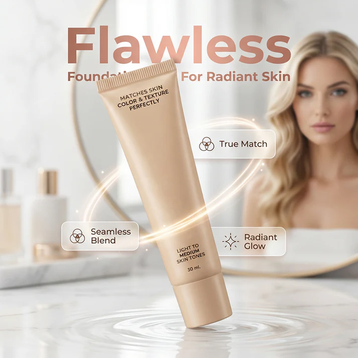🥳2026 HOT SALE🥳💞50K+ SOLD!💨✨10 Reasons Why 50-Year-Old Women Look 35 With This 'Age-Reversing' Foundation